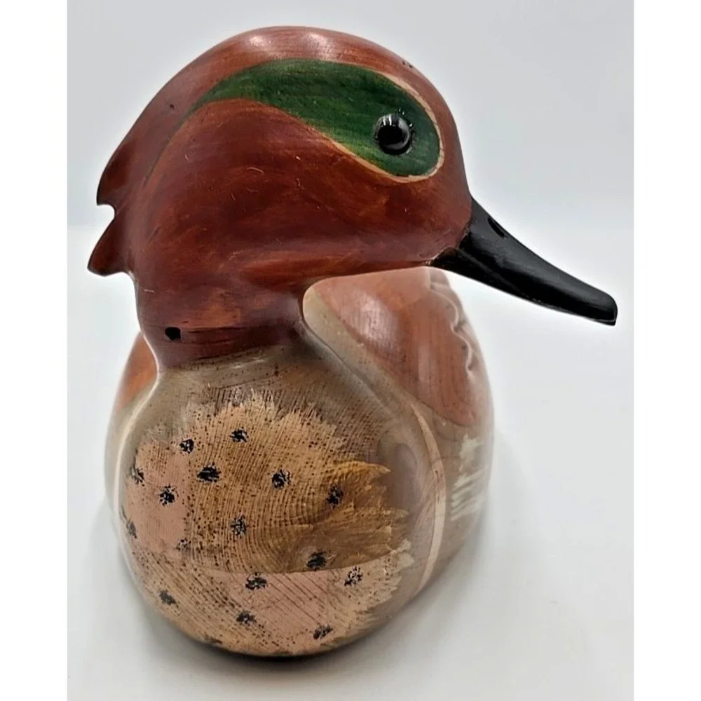 Hersey Kyle Jr Tom Taber Signed 1983 Series Woodcarving‎ Mallard Duck Decoy